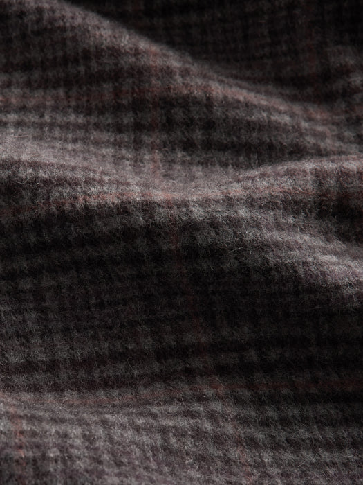 Wool-Blend Fringe Scarf
