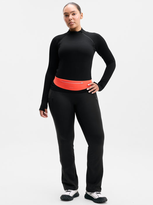 Flurry Seamless Asym Half Zip