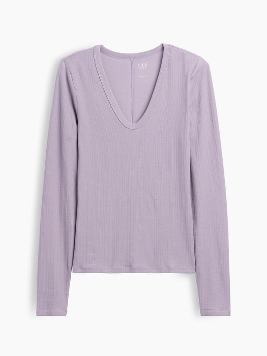 Variegated Rib Top