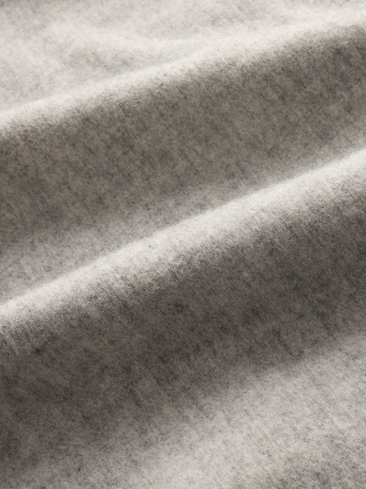 Wool-Blend Fringe Scarf