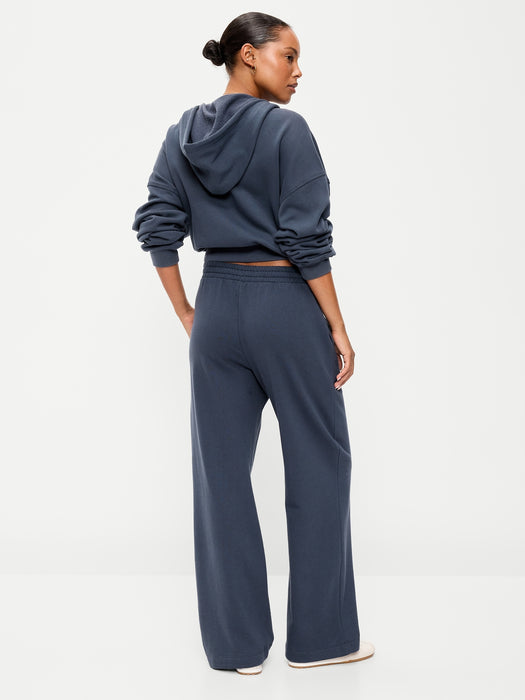 High-Waisted SoComfy Wide-Leg Sweatpants