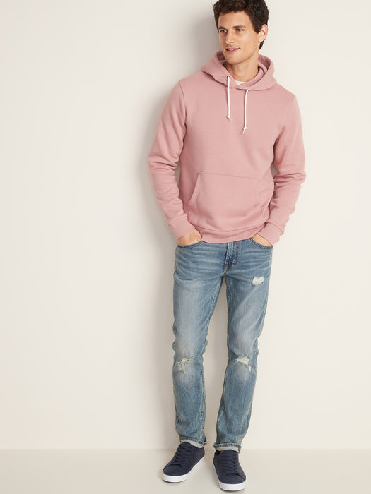 Classic Gender-Neutral Pullover Hoodie for Adults - Pink