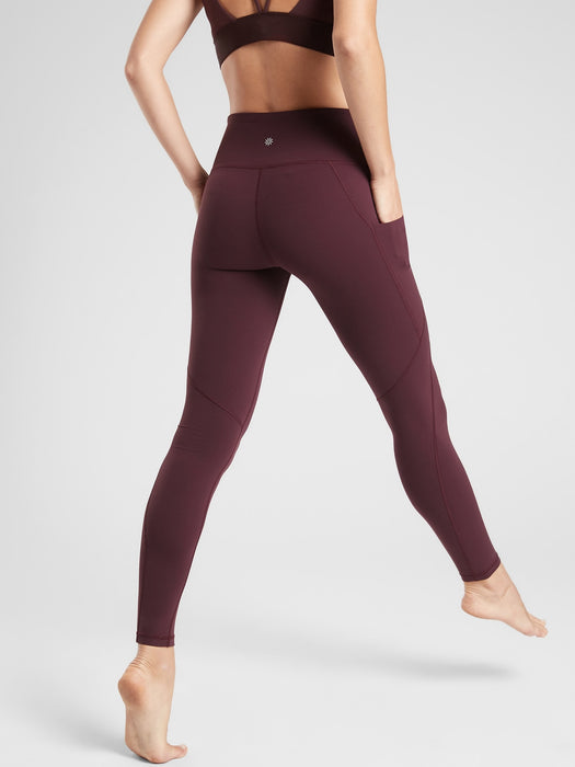 Salutation Stash Pocket Tight - Antique Burgundy