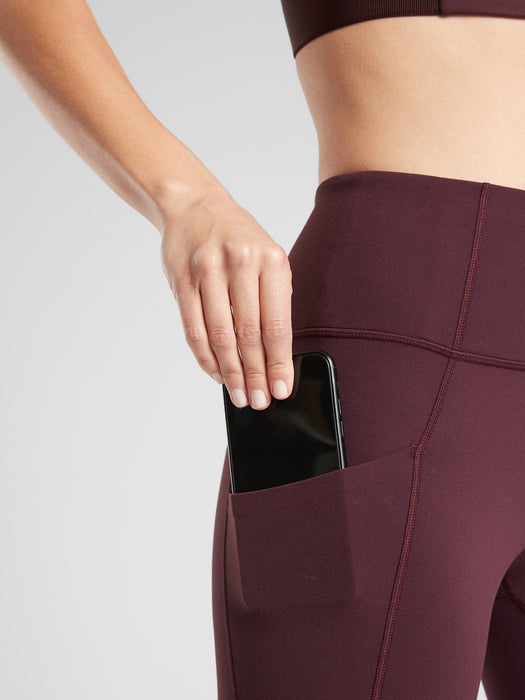 Salutation Stash Pocket Tight - Antique Burgundy