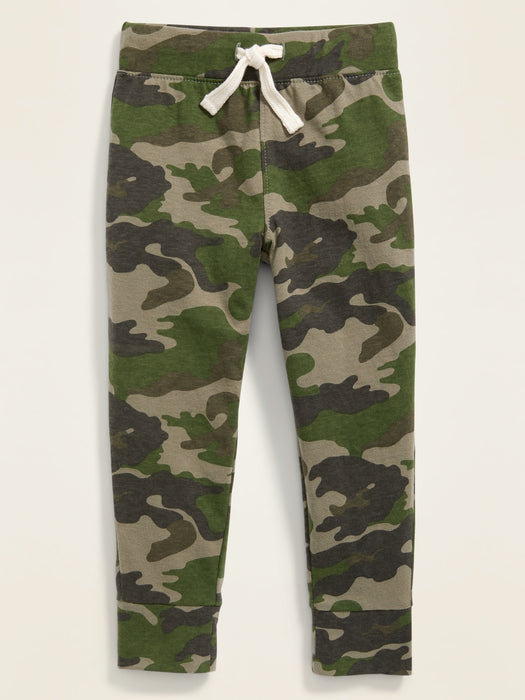 Unisex Functional Drawstring Vintage Joggers for Toddler - Multi