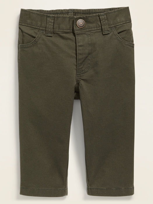 Unisex Built-In Flex Max Pop-Color Skinny Jeans for Baby - Green