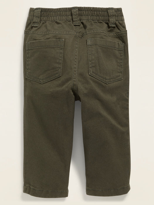 Unisex Built-In Flex Max Pop-Color Skinny Jeans for Baby - Green