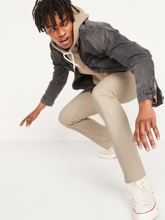 Wow Slim Non-Stretch Five-Pocket Pants for Men