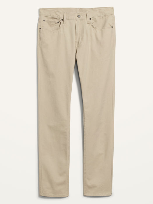 Wow Slim Non-Stretch Five-Pocket Pants for Men
