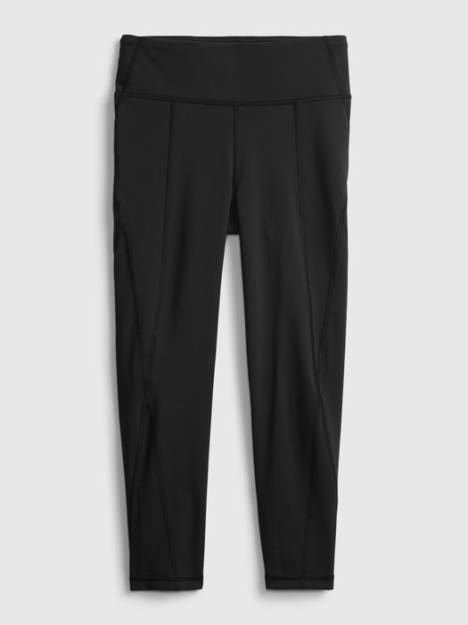 GFast High Rise Capris in Sculpt Compression - true black