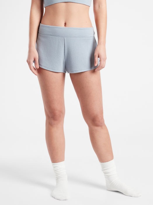 Well Rested Rib Sleep Short - Blue Star