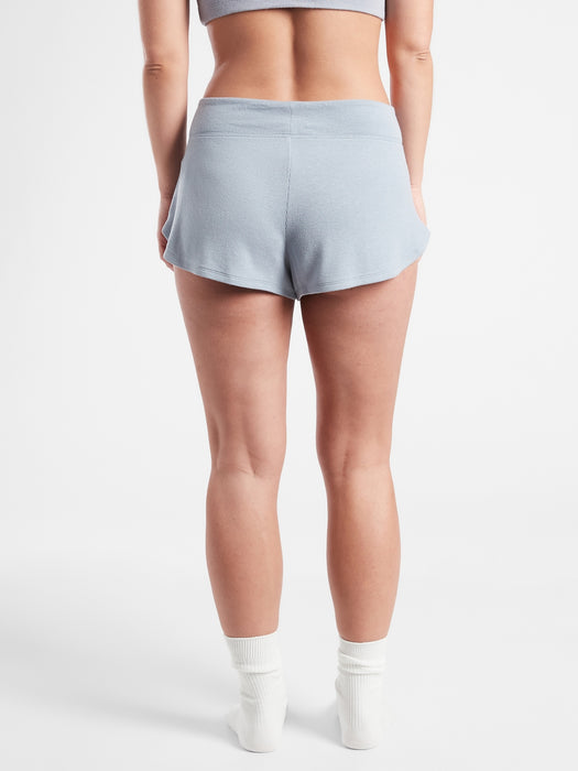 Well Rested Rib Sleep Short - Blue Star