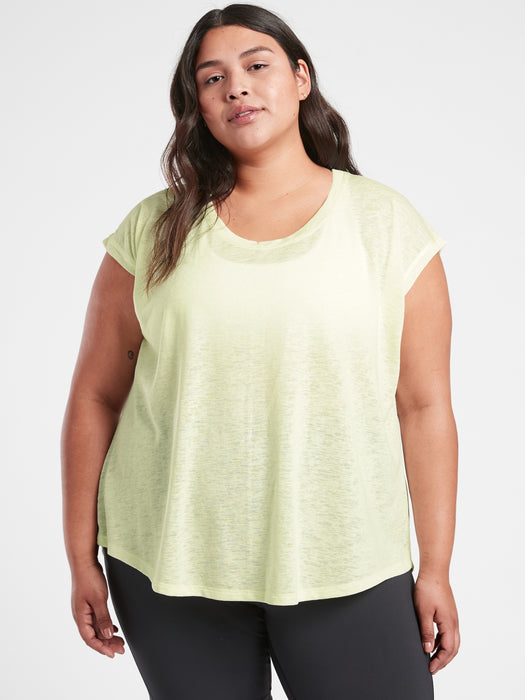 Stratus Tee Breezy - Tequila Green