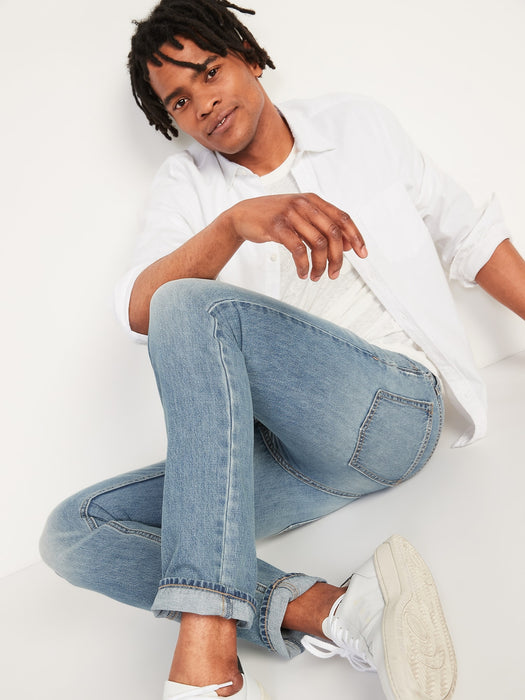 Wow Skinny Non-Stretch Jeans for Men - Blue