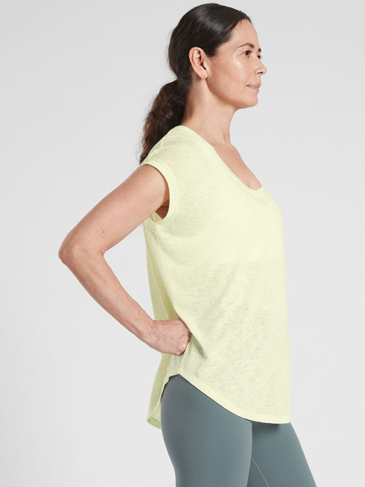 Stratus Tee Breezy - Tequila Green