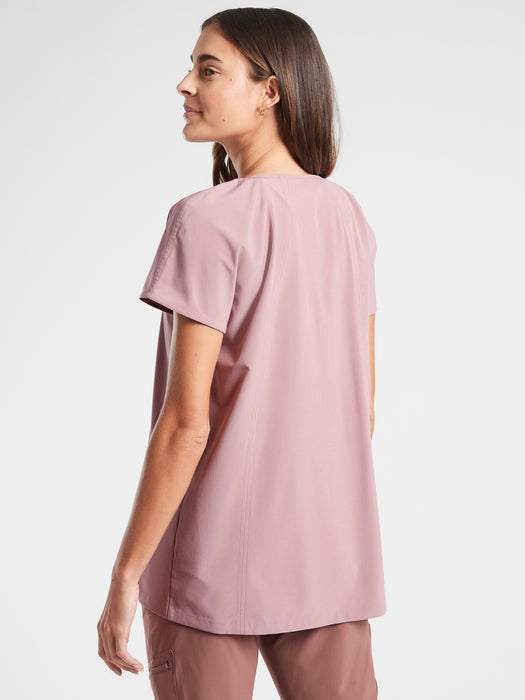 Boulevard V&#45Neck Tee - Cascadia Violet