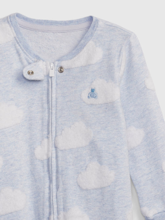 Baby First Favorite Print Footed One-Piece