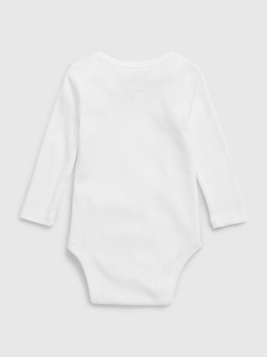 Baby 100% Organic Cotton First Favorite Bodysuit (5-Pack)