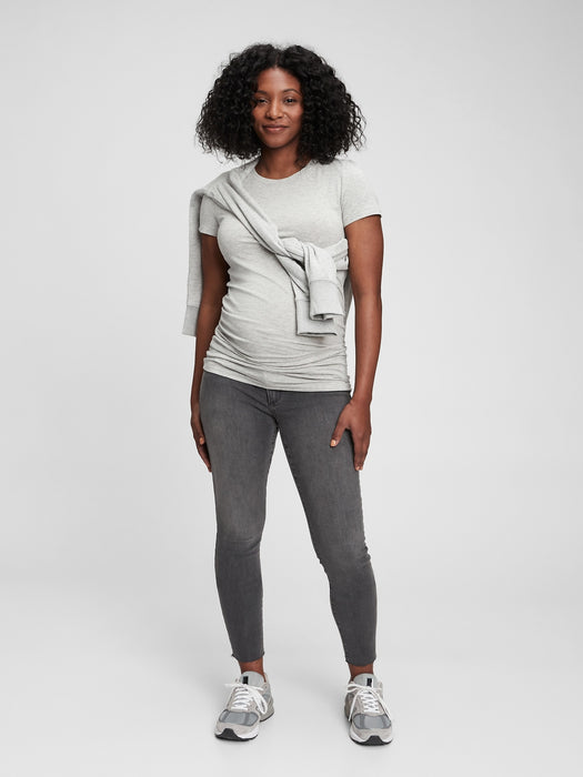 Maternity Inset Panel Skinny Jeans