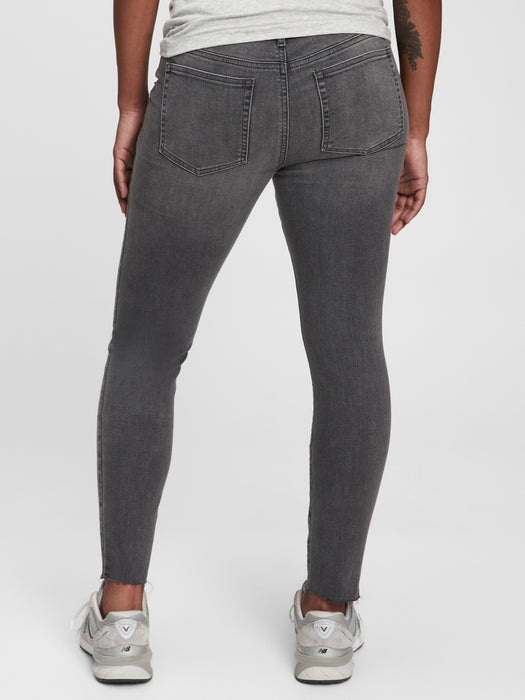 Maternity Inset Panel Skinny Jeans