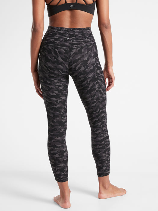 Salutation Stash Pocket 7/8 Tight - Mini Camo Lux Black