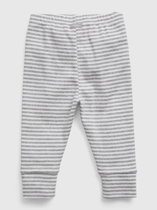 Baby 100% Organic Cotton First Favorites Pull-On Pants (3-Pack)