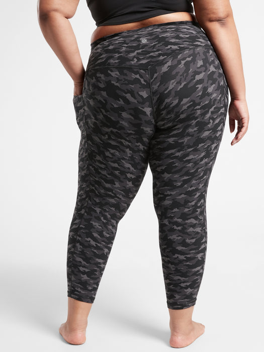 Salutation Stash Pocket 7/8 Tight - Mini Camo Lux Black