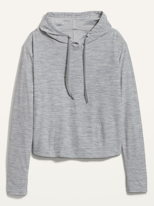 Breathe ON Slub-Knit Pullover Hoodie for Women