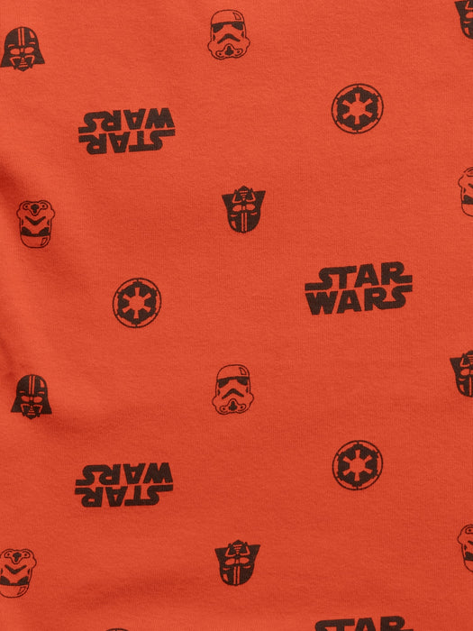 babyGap &#124 100% Organic Cotton Star Wars PJ Set - grenadine orange