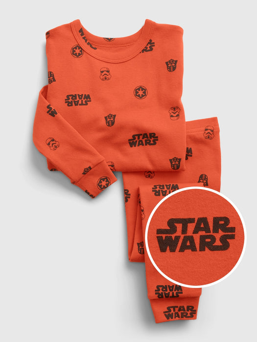 babyGap &#124 100% Organic Cotton Star Wars PJ Set - grenadine orange