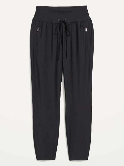 High-Waisted PowerSoft Zip Jogger Pants for Women