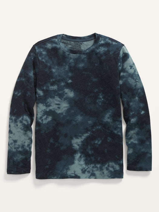 Softest Long-Sleeve Printed T-Shirt For Boys - Blue