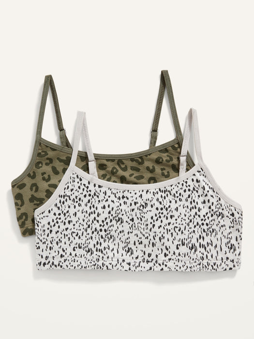 2-Pack Cami Bra for Girls - Multi