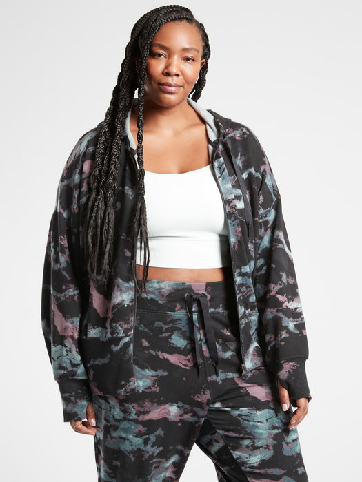 Balance Sweatshirt Full Zip Printed