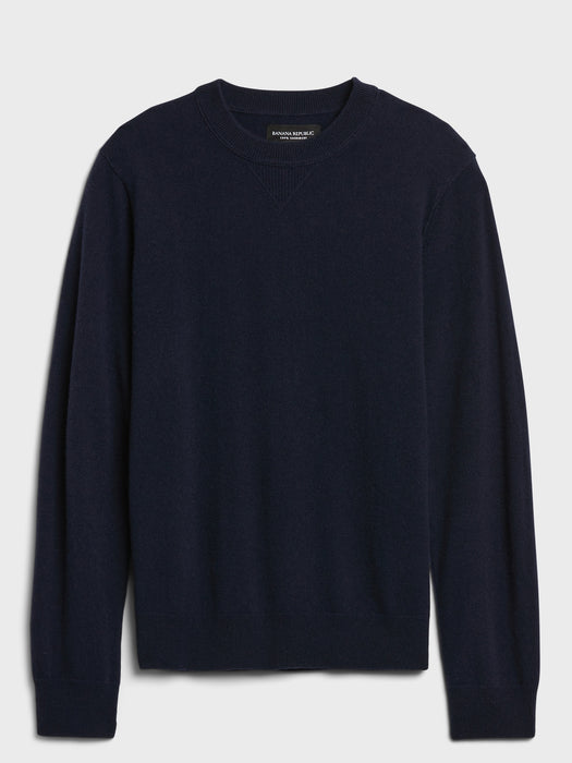 Riva Cashmere Crew-Neck Sweater
