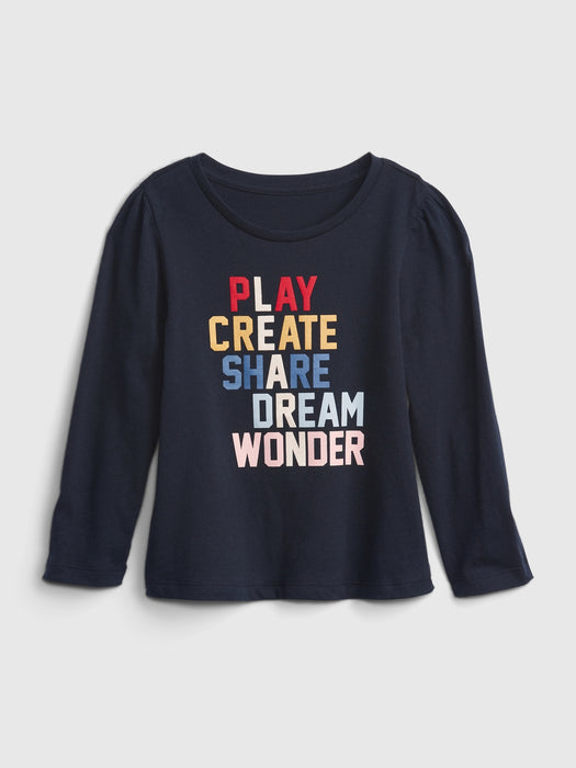 Toddler 100% Organic Cotton Mix and Match Graphic T-Shirt