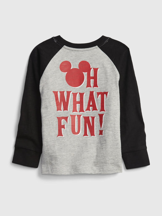 babyGap &#124 Disney Mickey Mouse Raglan Graphic T-Shirt