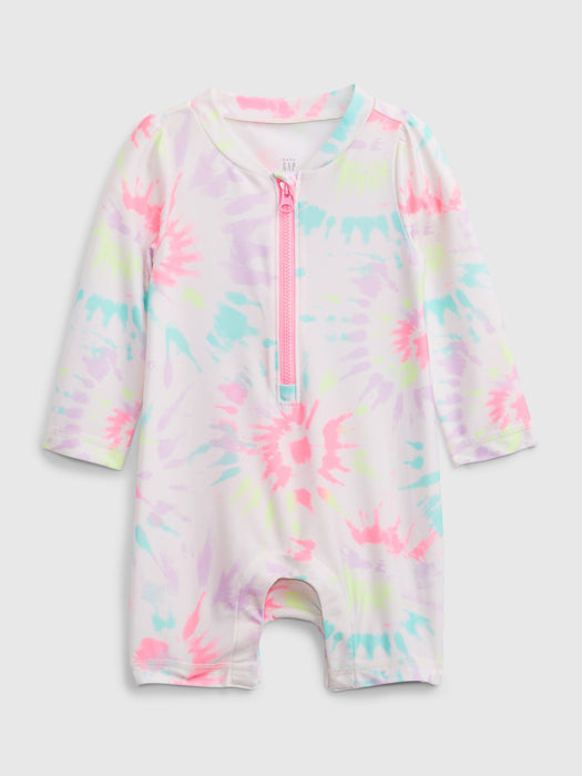 Baby Recycled Tie-Dye Swim One-Piece