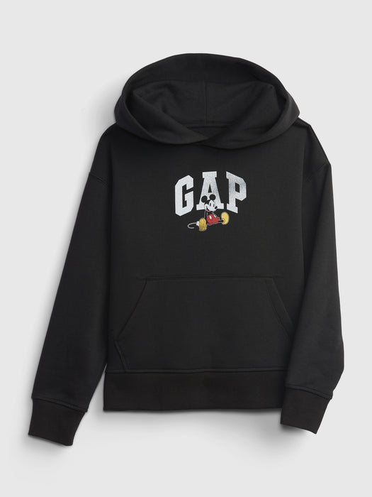 Gap x Disney Kids Graphic Hoodie - true black