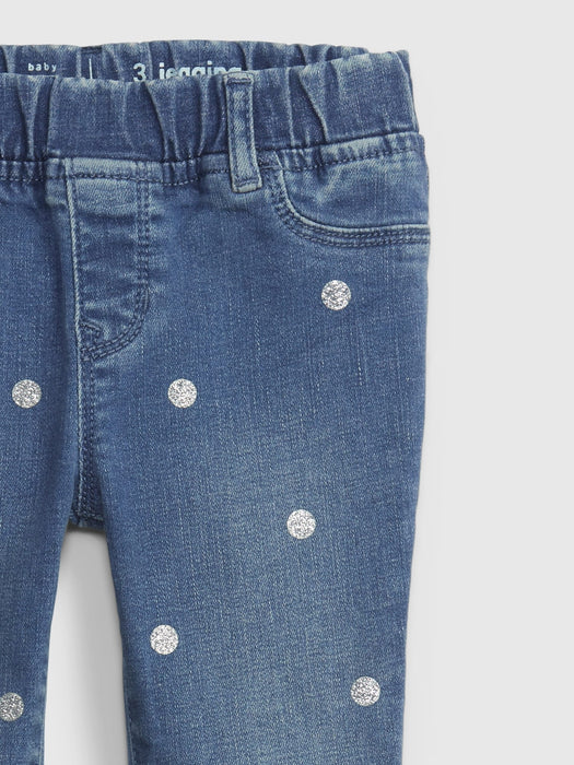 Toddler Pull-On Print Jeggings with Washwell &#153