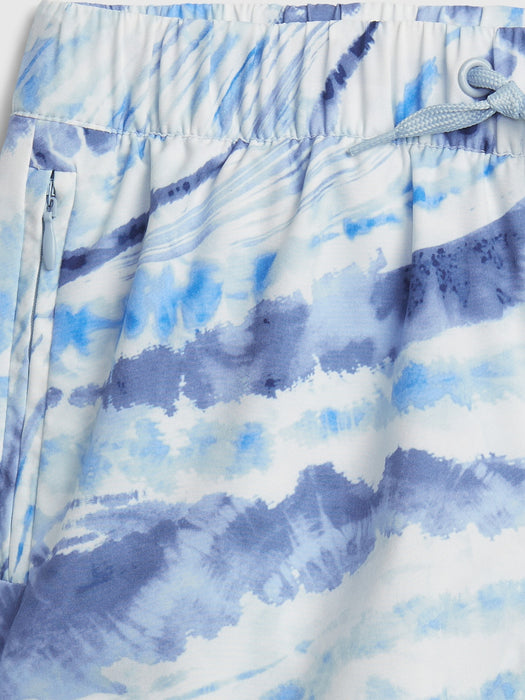 GapFit Kids Recycled Tie-Dye Running Shorts
