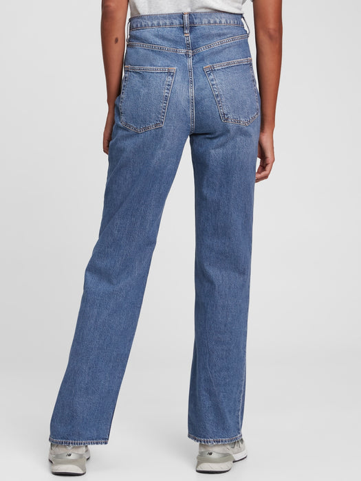 High Rise '90s Loose Jeans in Organic Cotton with Washwell