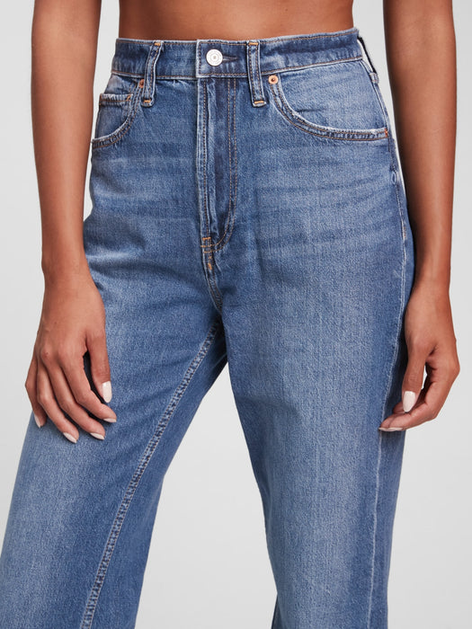 High Rise '90s Loose Jeans in Organic Cotton with Washwell