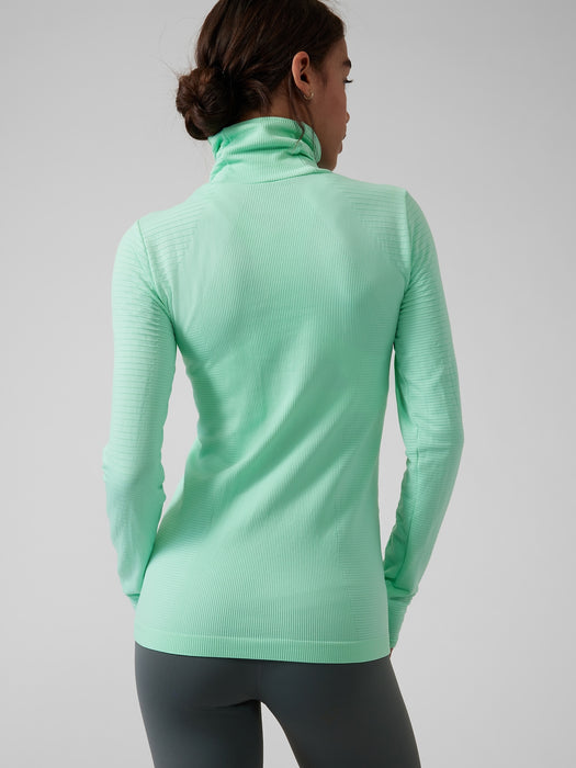 Flurry Blizzard Seamless Turtleneck