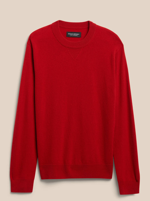 Riva Cashmere Crew-Neck Sweater