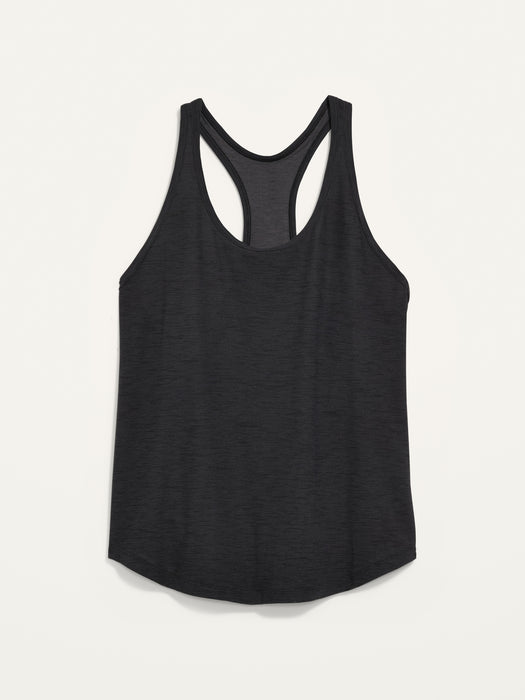 Breathe ON Slub-Knit Racerback Tank for Women