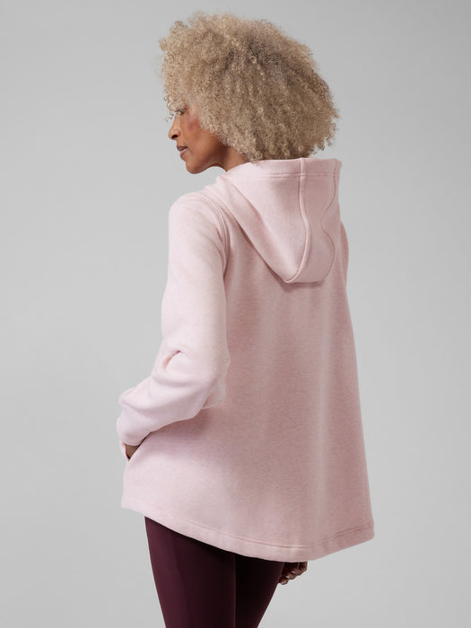 Cozy Karma 1/4 Zip Hoodie - Orchid Pink Heather