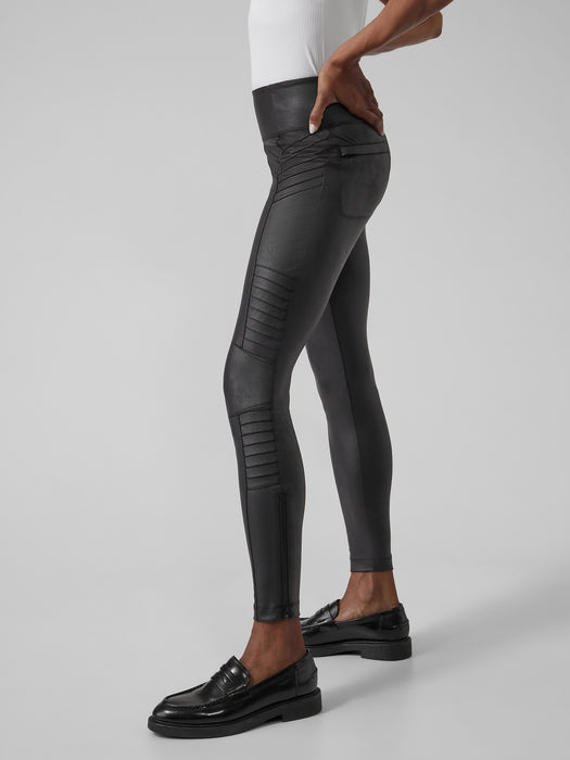 Delancey Gleam Moto Tight - Black