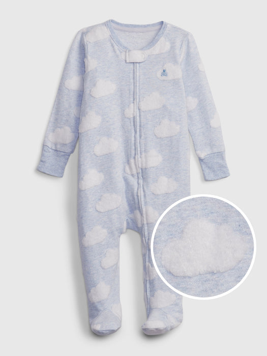 Baby First Favorite Print Footed One-Piece