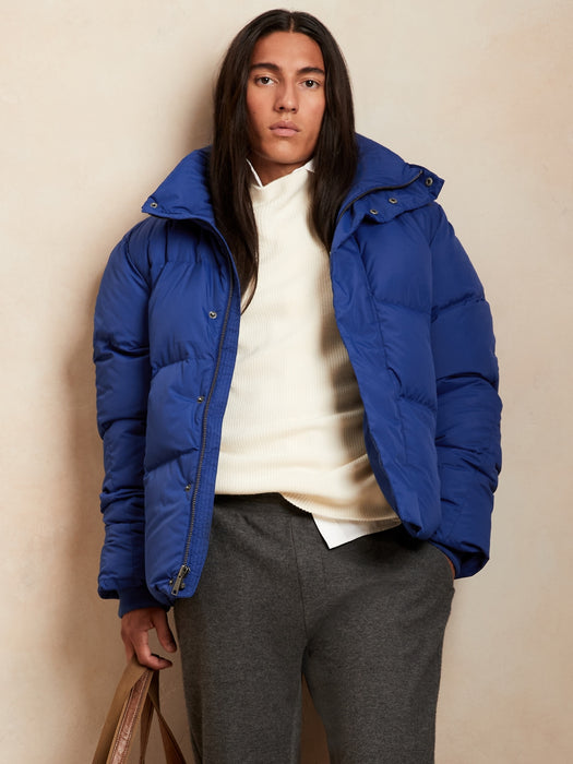 Water-Repellent Puffer Jacket